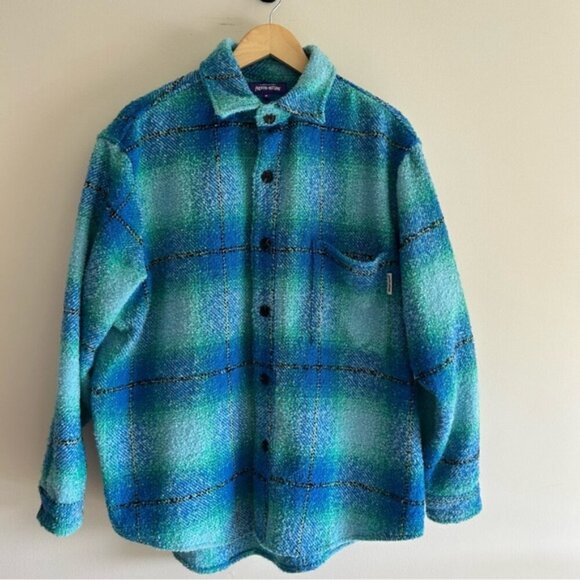 Fucking Awesome Heavy Plaid Flannel Overshirt - Picture 4 of 10